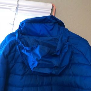 Blue puma puffy jacket